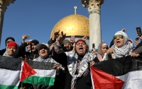 Столкновение мусульман и полиции произошло в Иерусалине