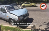 ДТП в Киеве: машину отбросило в пешехода