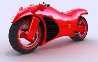 Мотоцикл Ferrari с двигателем V4 и тачскрин-управлением (ФОТО)