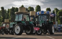 Тракторы исполнили 