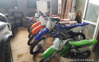 В Украине нашли три десятка угнанных в Италии мотоциклов