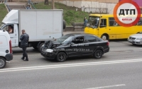 Масштабное ДТП в Киеве: на Гетьмана водитель 