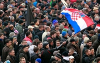 Вслед за арабским миром «разгулялась» Хорватия: в стране проходят  многочисленные демонстрации