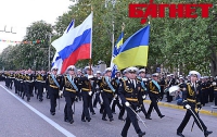 Парадом Победы в Севастополе прошли военные Украины и России (ФОТО)