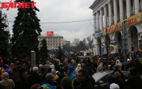На Евромайдане расширяют палаточный городок
