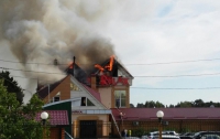 Спасатели тушили пожар в житомирском развлекательном центре более пяти часов (ФОТО + ВИДЕО)