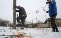Жебривский: боевики не дают восстановить поврежденные линии электропередачи