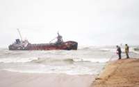 В месте аварии танкера под Одессой обнаружено превышение содержания нефтепродукта