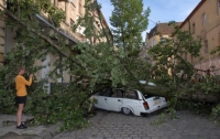Ураган повредил электроснабжение в 5 областях Украины