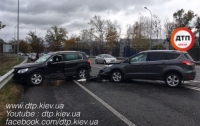 В Буче VW Tiguan не пропустил Ford Kuga