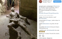 Археологи обнаружили застывшего в интересной позе жителя Помпеи