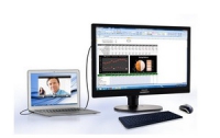 Новый монитор от Philips можно подключчить к ноутбуку через USB