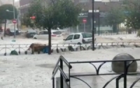 Целый город затопило дождями