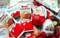 В шоколадных батончиках Kinder нашли вещества, вызывающие рак