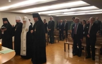 Патриарх Филарет помолился в Европарламенте за Украину