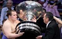 Українець вперше виграв турнір вищої ліги японського сумо