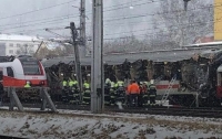 Столкновение поездов в Австрии: есть погибший и раненые