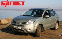 На тест-драйве «Багнета»  Renault Koleos