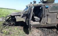 Автомобиль военнослужащих подорвался в Авдеевке