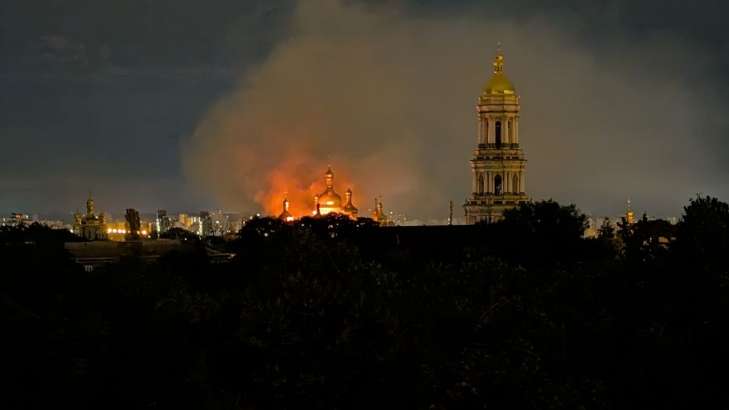 Одіозний митрополит УПЦ Павло заявив про “гоніння на церкву” після пошкодження собору Києво-Печерської лаври