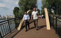 Вільнюс профінансував створення нового скверу та пішохідного мосту в Києві на 600 тисяч євро