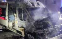 В Польше подожгли машины скорой помощи, которые предназначались для Украины