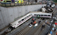 Украинцев не нашли среди жертв и пострадавших в крушении испанского поезда