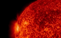 На Солнце произошла мощная вспышка