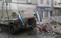 Вновь начался артобстрел сирийских повстанцев в городе Хомс