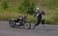 Киевские байкеры устроили парад приколов (видео)