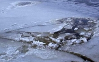 Водолазы в Днепре спасли отца с сыном, которые провалились под лед