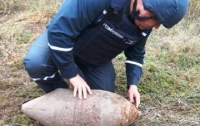 Под Кривым Рогом обнаружили 100-килограммовый снаряд