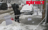 Киев пережил рекордный снегопад