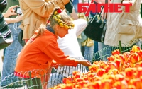 В Киеве завтра откроется фестиваль цветов 