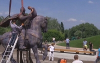 В Киеве откроют памятник Илье Муромцу (видео)