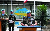 Украинские миротворцы в Либерии вышли на субботник