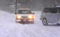 Магадан накрыла жестокая снежная буря