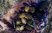 СБУ обнаружила схрон с гранатами в Запорожской области