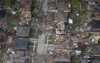 В штате Луизиана около 40 человек пострадали в результате торнадо