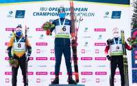 ЧЕ по биатлону: Прима стал чемпионом Европы в гонке преследования