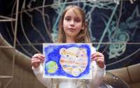 Рисунок юной украинки нанесут на ракету и отправят в космос