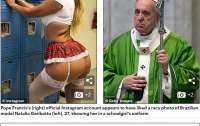 Ватикан начал расследование из-за лайка Папы Римского под фото бразильской модели