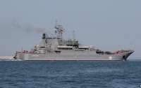 Украина нанесла удар по российскому десантному кораблю 