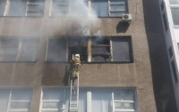 Пожар в Одессе: загорелась строительная академия