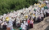 Сколько ядохимикатов попало в украинскую речку