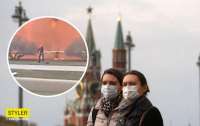 В Москве неизвестный забросал Кремль коктейлями Молотова (видео)