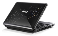 MSI Wind U135DX Crystal: нетбук с кристаллами Swarovski 