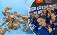 Украинские синхронистки выиграли серебряные медали Евро-2025
