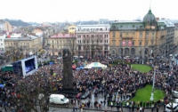 Львовский #евромайдан собирается стоять до победы