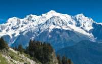 Самая высокая гора Альп 